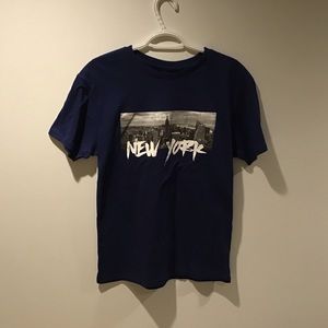 Dark blue New York shirt